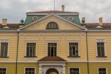 Bulgaristan 'ın Burgaz kentindeki eski geleneksel bina
