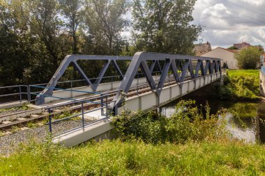 Çek Cumhuriyeti Benatky nad Jizerou demiryolu köprüsü