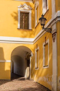Litomysl, Çek Cumhuriyeti 'nde dar bir ara sokak.