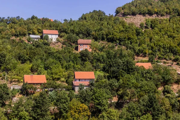 Dorf Süden Des Kosovo — Stockfoto
