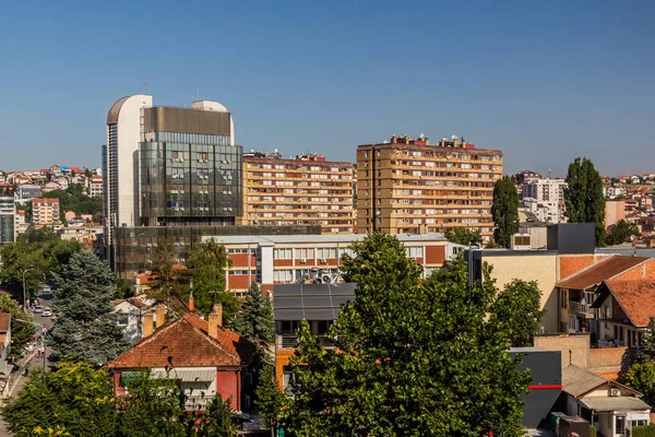Skyline Pristina Столичный Город Косово — стоковое фото