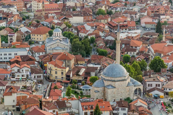 Luftaufnahme Der Stadt Prizren Kosovo — Stockfoto