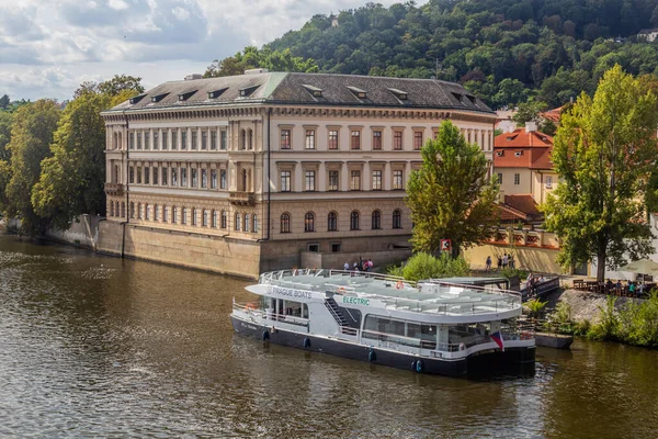 Praga Republika Czeska Wrzesień 2020 Pałac Lichtenstejński Pałac Liechtenstein Pradze — Zdjęcie stockowe