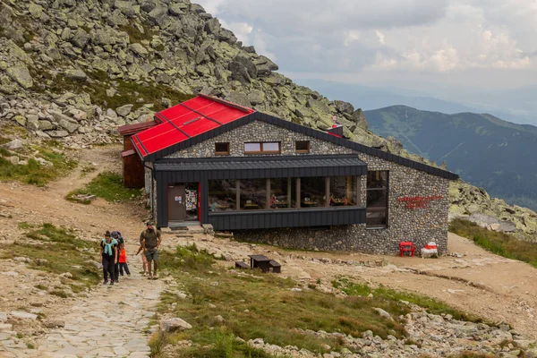 Nizke Tatry Slowakei August 2020 Kamenna Chata Hütte Auf Dem — Stockfoto