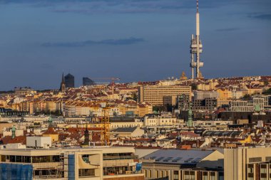 Prag 'ın Skyline' ı, Çek Cumhuriyeti 'nin başkenti