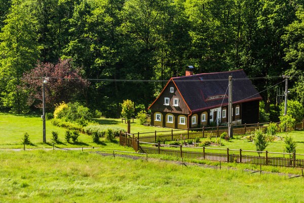 Rural house in Bohemian Switzerland, Czech Republic