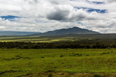 Kenya 'daki Cehennem Kapısı Ulusal Parkı' nın manzarası