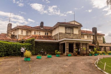 KERICHO, KENYA - 21 Şubat 2020: Çay Oteli Kericho, Kenya