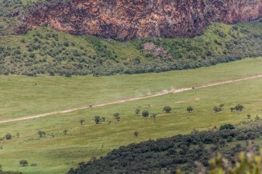 Kenya, Hell 's Gate Ulusal Parkı' ndaki vadi
