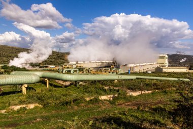 Olkaria I Jeotermal Santrali Cehennem Kapısı Ulusal Parkı, Kenya