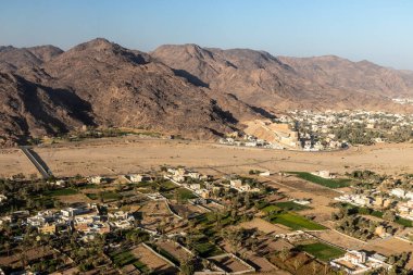 Najran, Suudi Arabistan 'ın hava görüntüsü