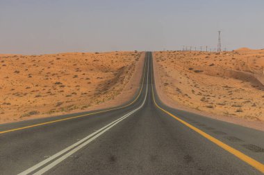 Suudi Arabistan, Ha 'il yakınlarındaki çölde.