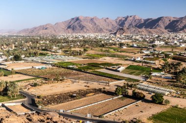 Najran, Suudi Arabistan 'ın hava görüntüsü