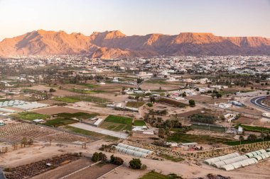 Najran, Suudi Arabistan 'ın hava görüntüsü