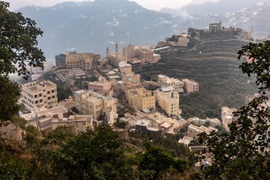 Fayfa bölgesinin havadan görünüşü, Suudi Arabistan