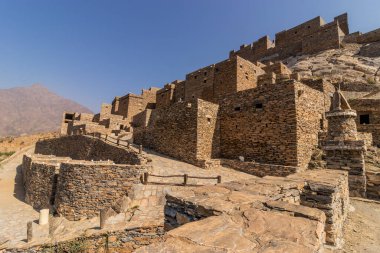 Antik Sen Ain (Dhi Ayn) köyü, Suudi Arabistan