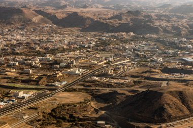 Dhahran al Janub, Suudi Arabistan 'ın hava görüntüsü