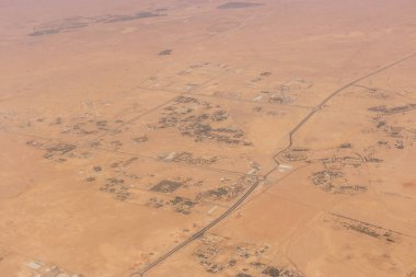 Riyad banliyölerinin havadan görünüşü, Suudi Arabistan
