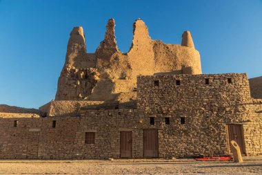 Marid Castle in Dumat al Jandal, Saudi Arabia clipart