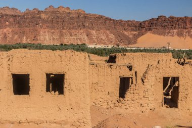 El Ula 'daki eski evler Eski kasaba, Suudi Arabistan