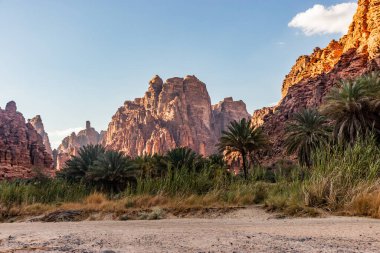 Wadi Disah Kanyonu 'nun uçurumları, Suudi Arabistan