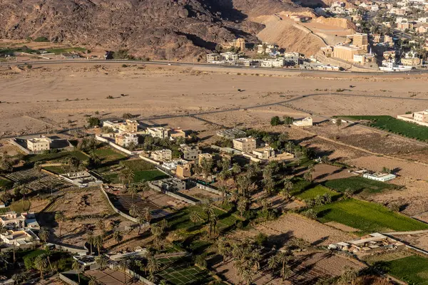 Najran, Suudi Arabistan 'ın hava görüntüsü