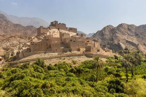 Stock image Ancient Thee Ain ( Dhi Ayn) village, Saudi Arabia