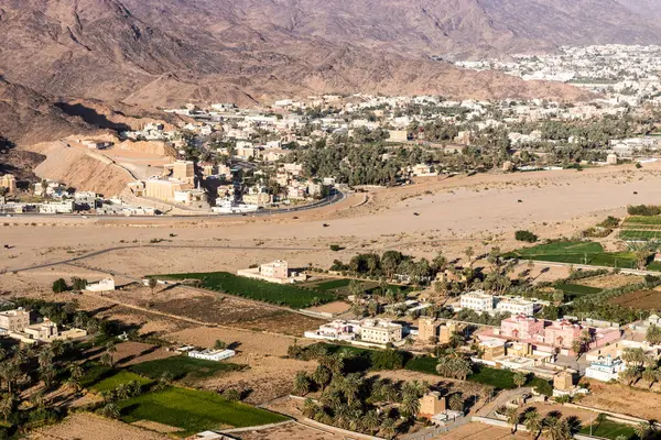 Aerial View Najran Saudi Arabia Stock Photo