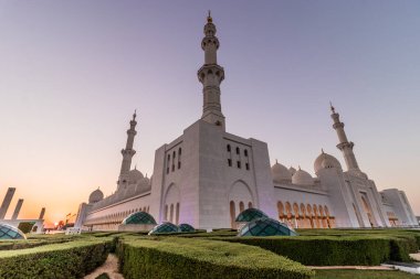 Şeyh Zayed Ulu Cami Abu Dabi, Birleşik Arap Emirlikleri.