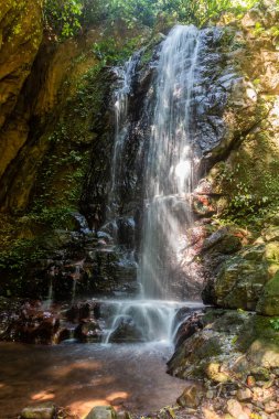 Nam Ha Ulusal Koruma Alanındaki Pagnueng Şelalesi, Laos