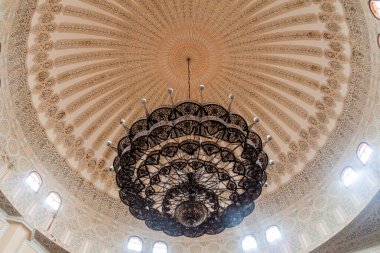 KAMPALA, UGANDA - 3 Mart 2020: Kampala, Uganda 'daki Uganda Ulusal Camii Kubbesi