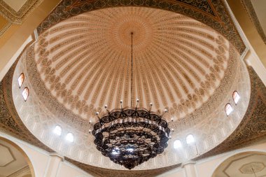 KAMPALA, UGANDA - 3 Mart 2020: Kampala, Uganda 'daki Uganda Ulusal Camii Kubbesi