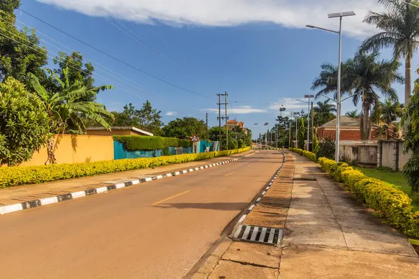 Entebbe, Uganda 'da boş yol