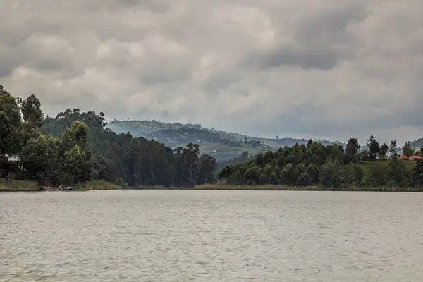 Stock image View of Bunyonyi lake, Uganda