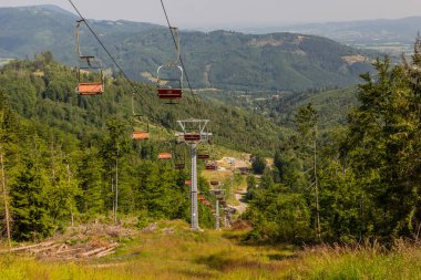 Kayak Severka 'yı Beskydy dağlarında, Çek Cumhuriyeti