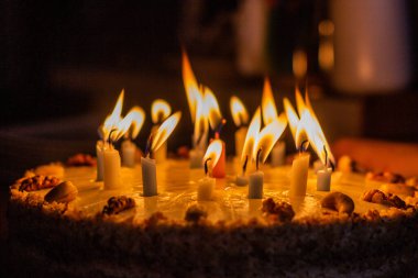 doğum günü pastası mum