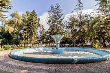 Suudi Arabistan, Abha 'daki Adalet Parkı' nda Çeşme