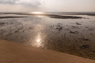 Low tide on Farasan island, Saudi Arabia clipart