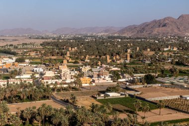 Najran, Suudi Arabistan 'ın hava görüntüsü