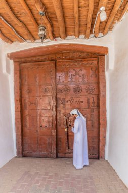 NAJRAN, SAUDI ARABIA - 27 Kasım 2021: Najran, Suudi Arabistan 'daki Amarah Sarayı