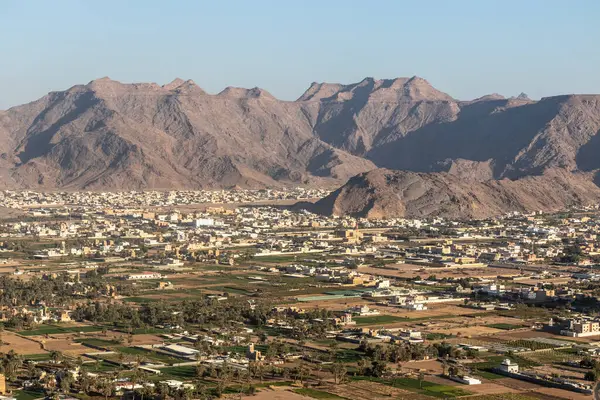 Najran, Suudi Arabistan 'ın hava görüntüsü