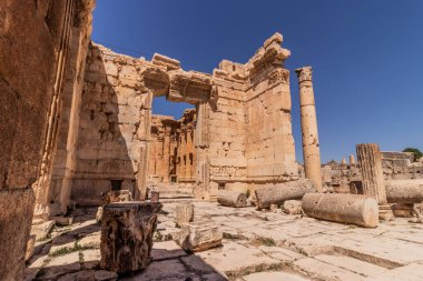 Baalbek, Lübnan 'daki Baküs Tapınağı harabeleri