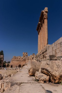 Temple of Jupiter in Baalbek, Lebanon clipart