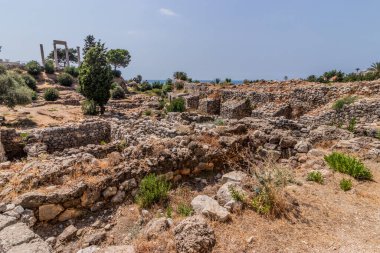 Byblos arkeoloji sahasında kuzey tahkimatları, Lübnan