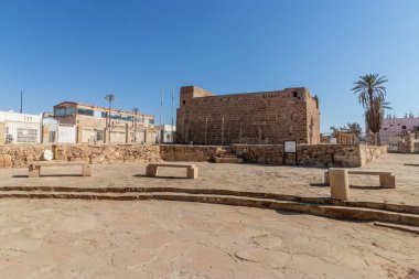 View of Tabuk castle, Saudi Arabia clipart