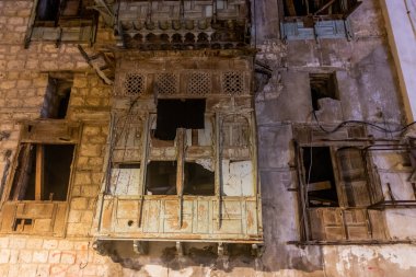 Al Balad 'daki eski ev, Suudi Arabistan' ın tarihi merkezi.