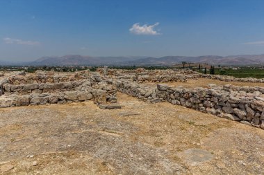 Tiryns ruins on Peloponnese peninsula, Greece clipart