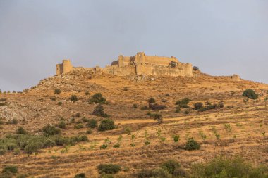 Yunanistan 'ın Mora yarımadasındaki Argos Kalesi