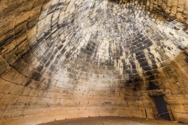 Yunanistan 'ın Mora yarımadasındaki Miken' de Aegisthus 'un tonlu mezarı