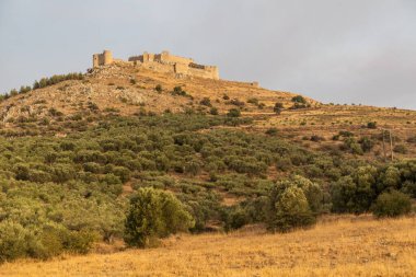 Yunanistan 'ın Mora yarımadasındaki Argos Kalesi